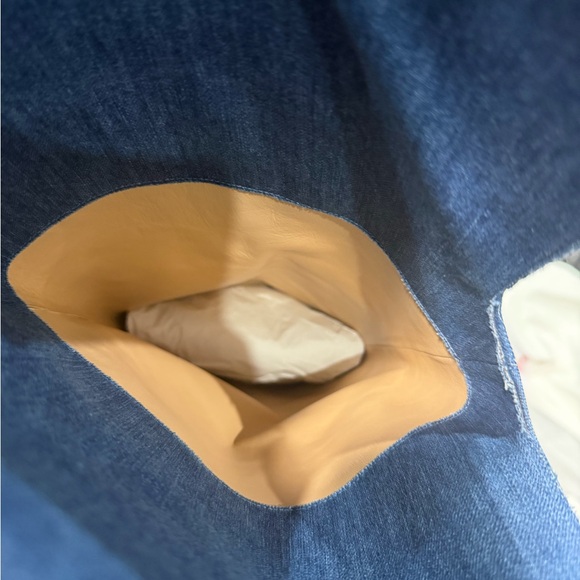 Christian Louboutin “Kate LoubiJean RocknRide” Over-the-Knee Denim Boots 39.5 - Picture 11 of 17